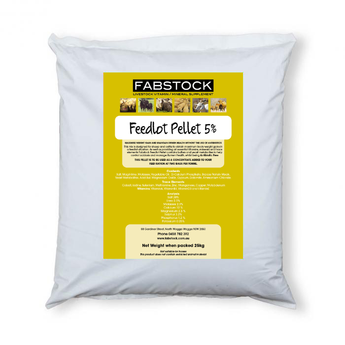 Feedlot Pellet 5%